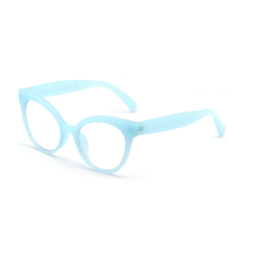 LATE NIGHTS cat-eye blue light glasses – stylish & protective