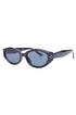 Trendy Round Sunglasses – Polycarbonate & Copper Frames