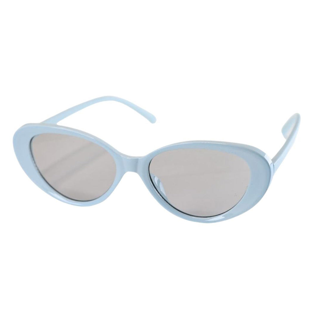 Lightweight polycarbonate cat eye sunglasses
