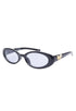Black sunglasses with a gold bow