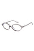 Round computer glasses for digital screen protection