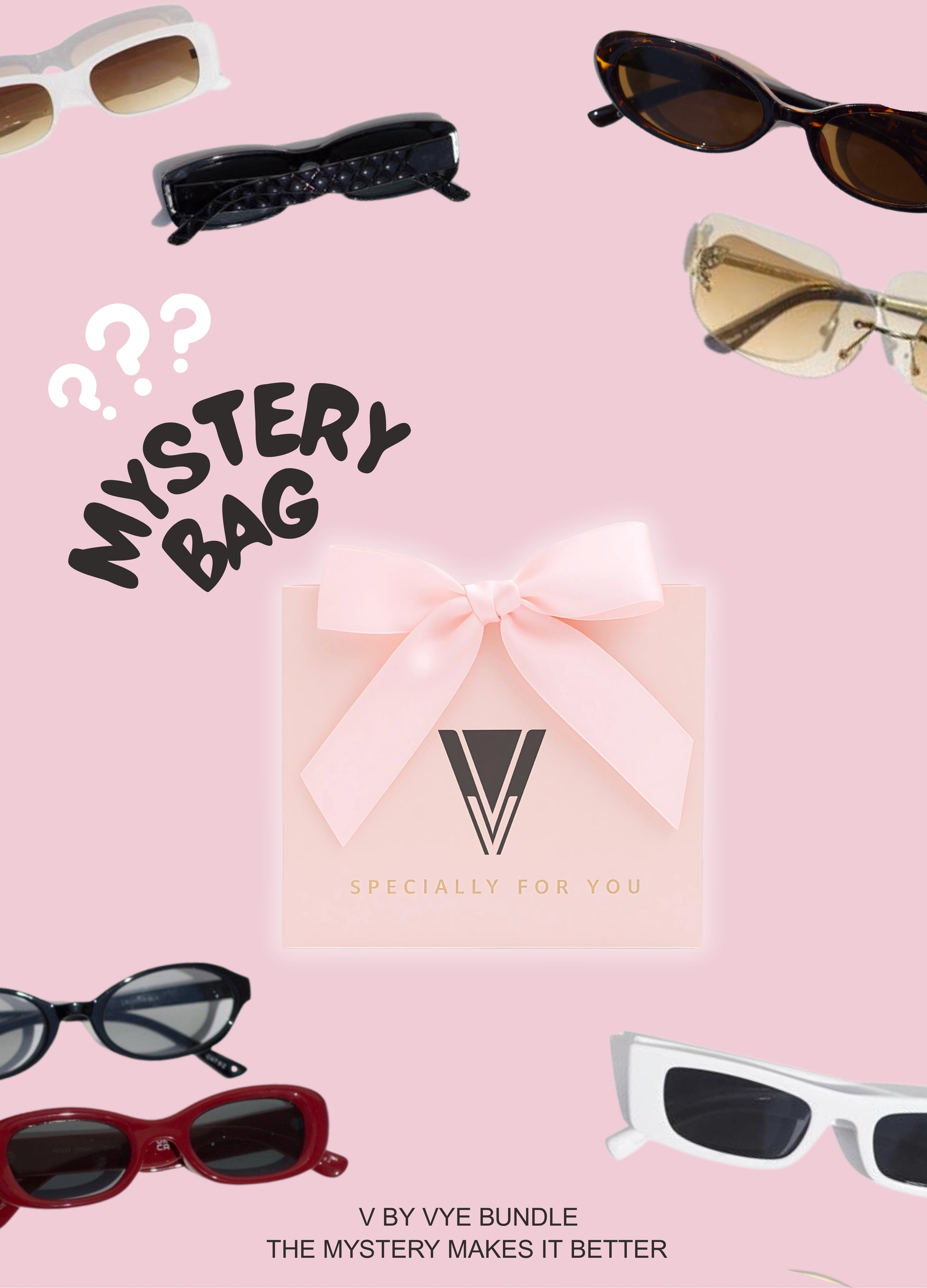 Mystery Y2K Sunglasses Bag - 6 Pairs
